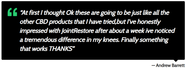 Joint Restore Gummies Customer Reviews