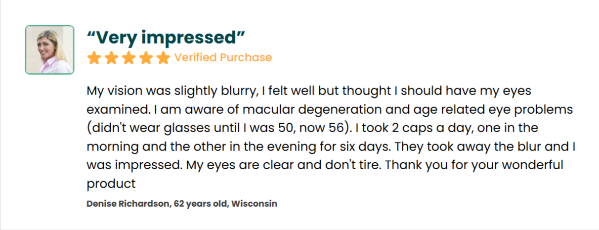 Visisoothe custpmer rveiws